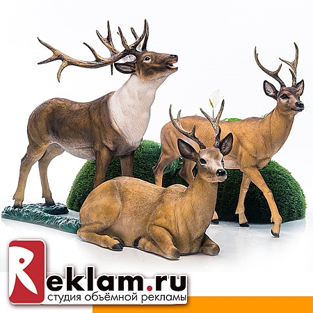 Скульптуры из стеклопластика для бизнеса города и событий