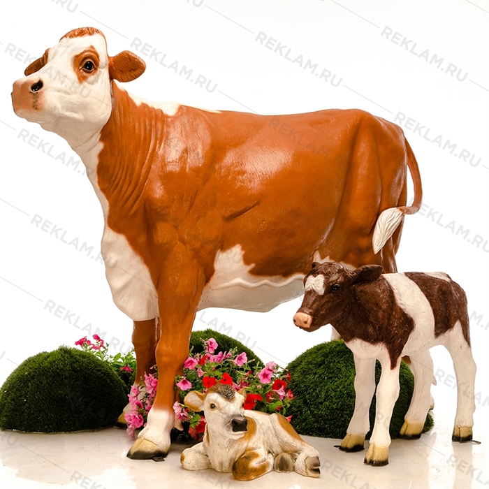 Фигура Корова симментальской породы купить недорого | Цены ...
