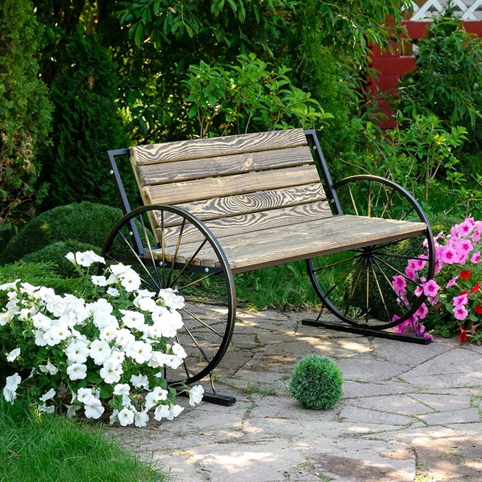 Лавочка для сада 892-16R - фото 52388