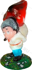 Еж с грибом на спине
