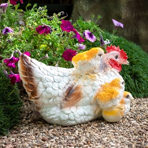 {{photo.Alt || photo.Description || 'Фигура для дачи Курица с цыплятами'}}