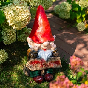 {{photo.Alt || photo.Description || 'Фигура для сада Гном F08370 полистоун h=65 см'}}