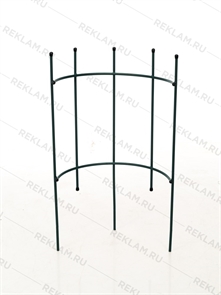 Опора полукруглая для садовых растений металлическая 58-923Gr h=82 см