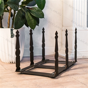 {{photo.Alt || photo.Description || 'Разборная дровница для камина 103-230R металлическая'}}