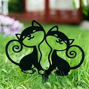 {{photo.Alt || photo.Description || 'Садовая фигура металлическая Кошечки'}}