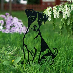 {{photo.Alt || photo.Description || 'Металлическая садовая декоративная фигура Пёс'}}