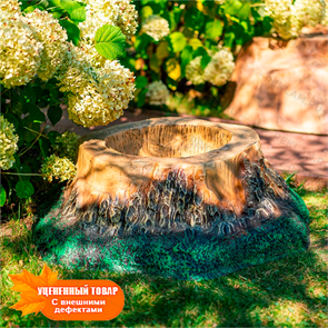 {{photo.Alt || photo.Description || 'Кашпо Пень большой F02013 ламинат h=36 см'}}