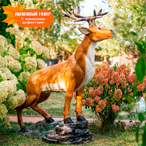 {{photo.Alt || photo.Description || 'Фигура декоративная Олень U08117 стеклопластик h=154 см'}}