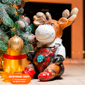 {{photo.Alt || photo.Description || 'Садовая фигура Лосёнок F08530 полистоун'}}