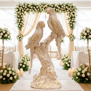 {{photo.Alt || photo.Description || 'Интерьерные фигуры Попугаи на ветке'}}