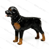 рекламная фигура ротвейлер стоящий рекламная фигура ротвейлер стоящий