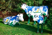 объемные фигуры из пластика с индивидуальной покраской