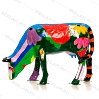 ростовая фигура коровы с индивидуальной покраской