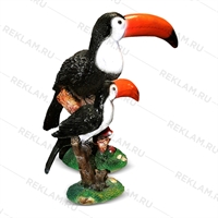 фигуры тукан из полистоуна