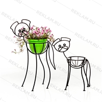 оригинальные цветочные подставки