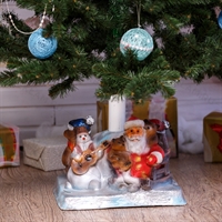 новогоднее оформление торговых центров 