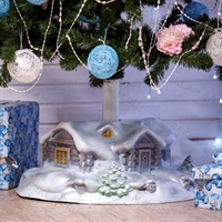 новогоднее оформление торгового центра