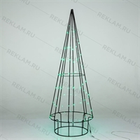 рекламная световая фигура елка