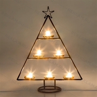 кованый новогодний декор 