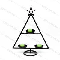 новогодний подсвечник 