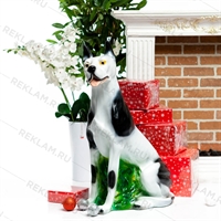 ростовая фигура собаки 