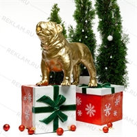 ростовая фигура собаки