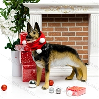 рекламная фигура собаки