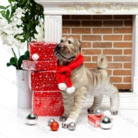 ростовая фигура собаки