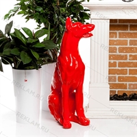 ростовая фигура собаки