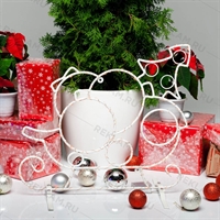 новогоднее оформление витрин и торговых центров