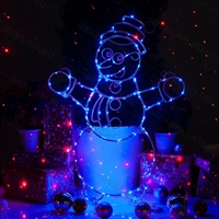 новогоднее оформление витрин