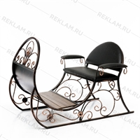 новогодний кованый декор