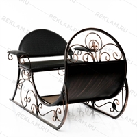 кованые декоративные сани