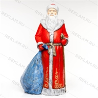 фигура деда мороза из пенопласта