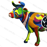 рекламная фигура в индивидуальной покраске