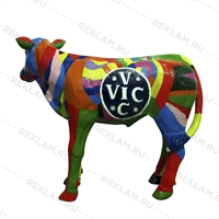 рекламная фигура телёнок из пластика