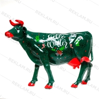 рекламная фигура коровы