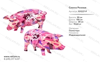 ростовая рекламная фигура свинки