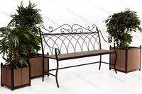 комплект кованой парковой мебели