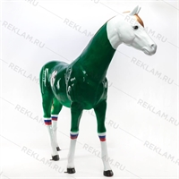 рекламная фигура конь футбольный