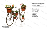 декоративная цветочница велосипед