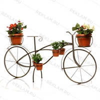 цветочница велосипед под бронзу