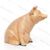 объемная рекламная фигура свиньи