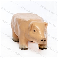 рекламная фигура свиньи