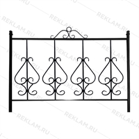кованый заборчик