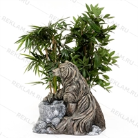 декоративное кашпо под камень