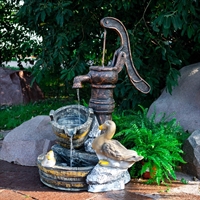 мобильный фонтан