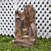 декоративный фонтан каскадный