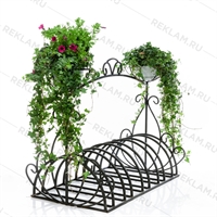 стоянка для велосипедов с кашпо стоянка для велосипедов с кашпо