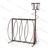 кованая велопарковка